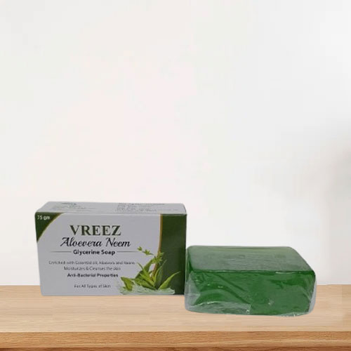 Vreez-Aloevera-Neem-Soap